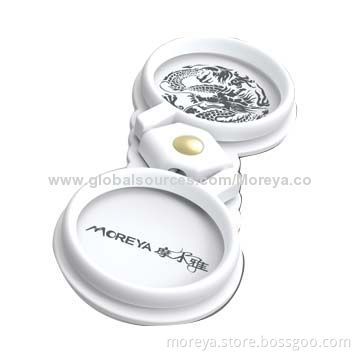 Finger Ring Holder for Smartphones, Made of Zinc Alloy Material with Black/White/Coffee Colors